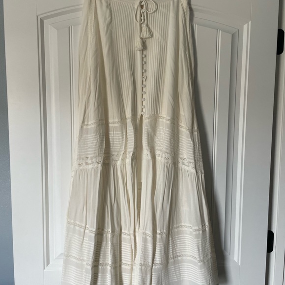 Spell & Gypsy Sienna Luxe Lace Maxi Skirt Size Medium - Picture 6 of 7